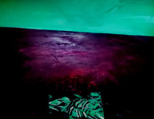 Ankündigung Öl auf Leinwand 120 x 150 cm