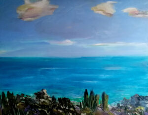 Arkadien Öl auf Leinwand 120 x 150 cm