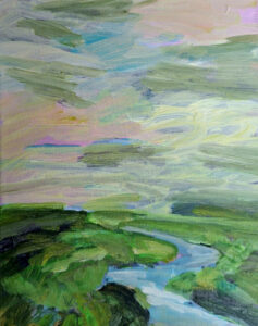 Die Ach Acryl auf Leinwand 40 x 30 cm