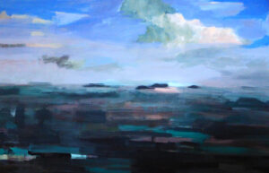 Donaumoos Acryl auf Kunststoffkarton 110 x 160 cm