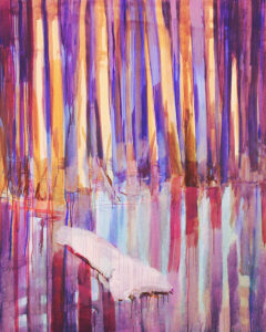 Flut Acryl auf Leinwand 150 x 120 cm